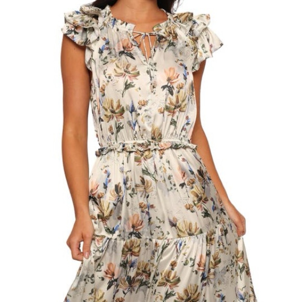 Petal & Pup Lizzie Floral Maxi Dress